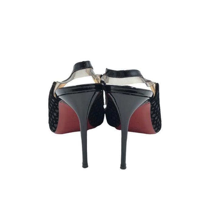 Christian Louboutin ルブタン ヒール スエード ブラック - メルカリ Christian Louboutin ルブタン ヒール スエード ブラック - メルカリ