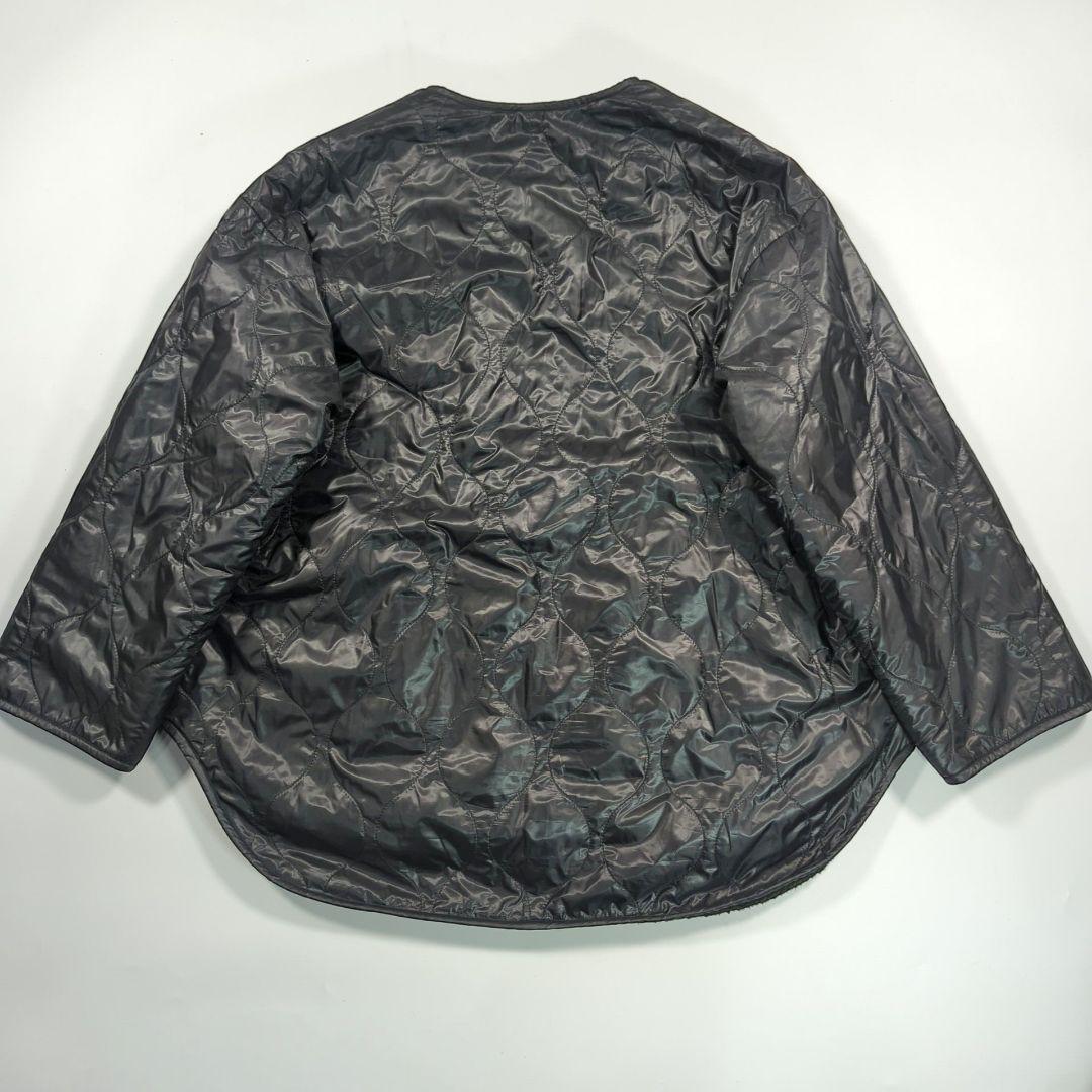 フレームワーク リバーシブル ノーカラーキルティングコート ボア 2way フレームワーク リバーシブル ノーカラーキルティングコート ボア 2way