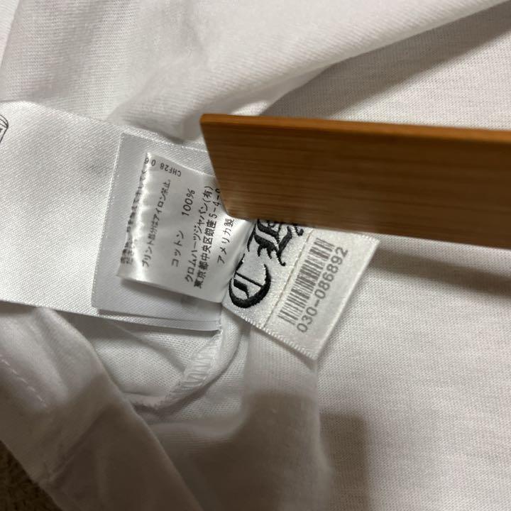 ◆送料込【CHROME HEARTS】マルチカラーホースシュー 白 Tシャツ CHROME HEARTS クロムハーツ（原本無） Multi Color Horseshoe L