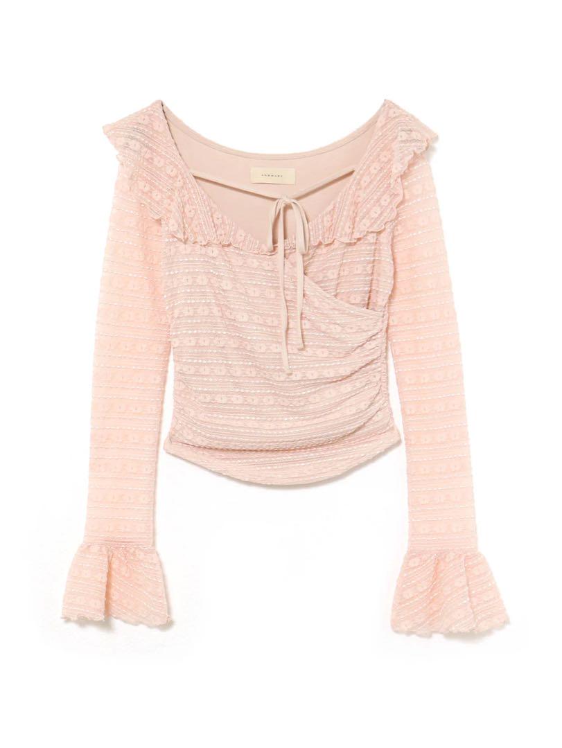 トップス Frill lacy tops andmary