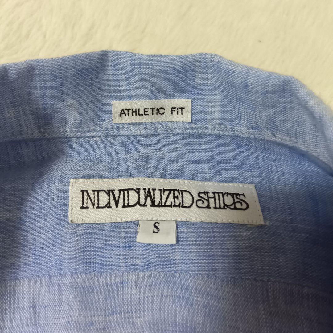 INDIVIDUALIZED SHIRTS リネンオープンシャツ S アメリカ製