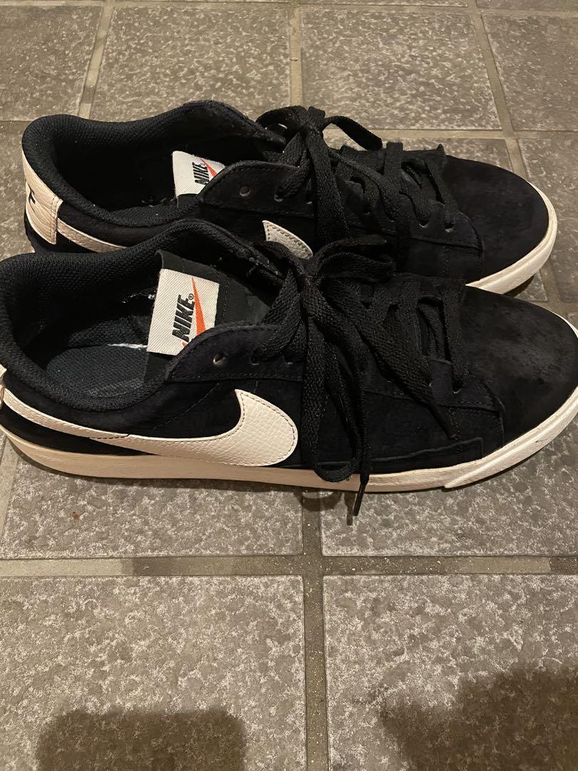 Nike Blazer Low '77 Vintage Shoes Men's Size 9 Black