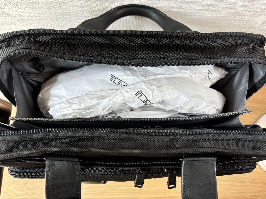 【新品/未使用】TUMI Alpha3 オーガナイザー・ポートフォリオ・ブリーフ