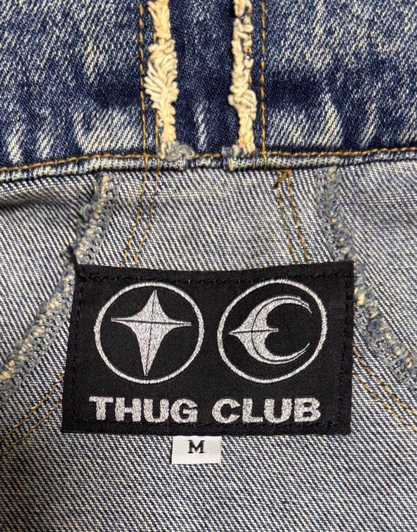 thug club トライバルデニム ジャケット tribal M