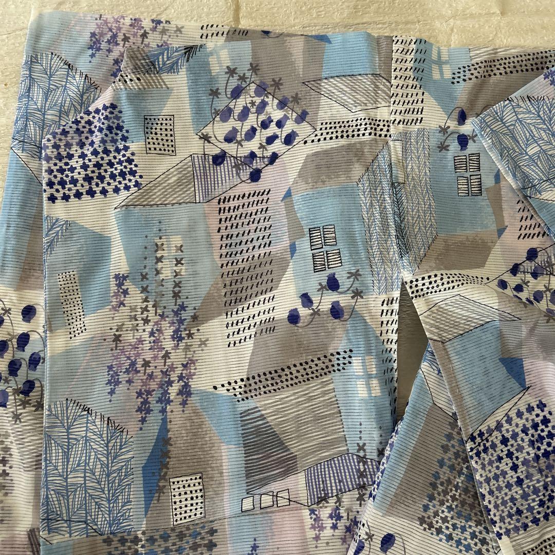 金子みすず　綿絽　浴衣単品