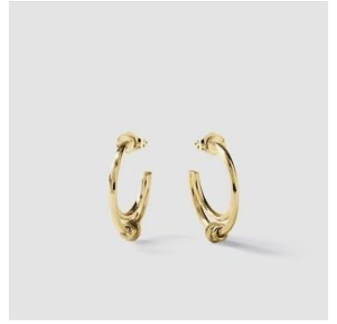 日本未発売【MARTYRE】Soma フープ ピアス LG GOLD