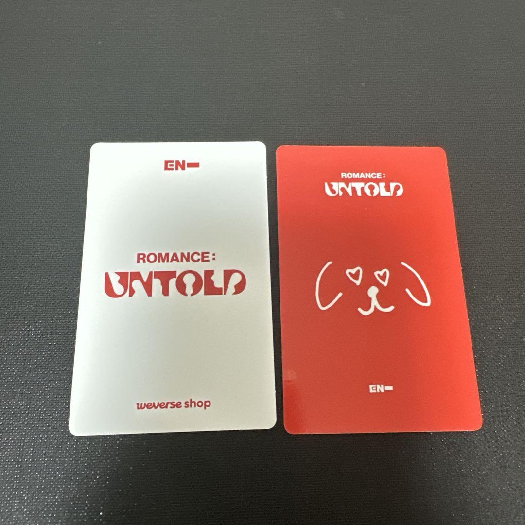 Enhypen ジェイク 豊富 UNTOLD トレカ 公式!