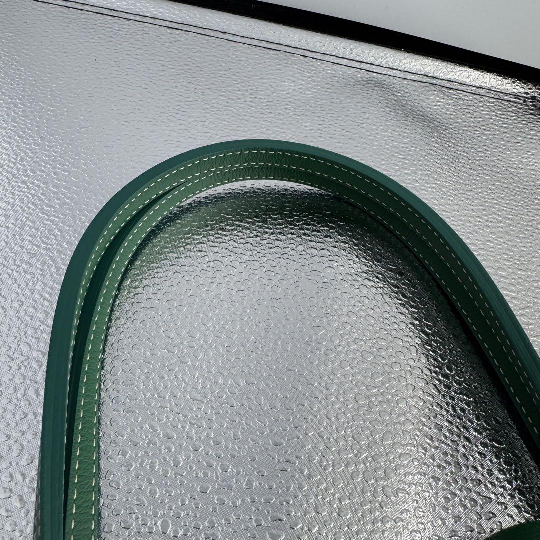 GOYARD サンルイPM グリーン PVCトートバッグ ポーチ 保存袋