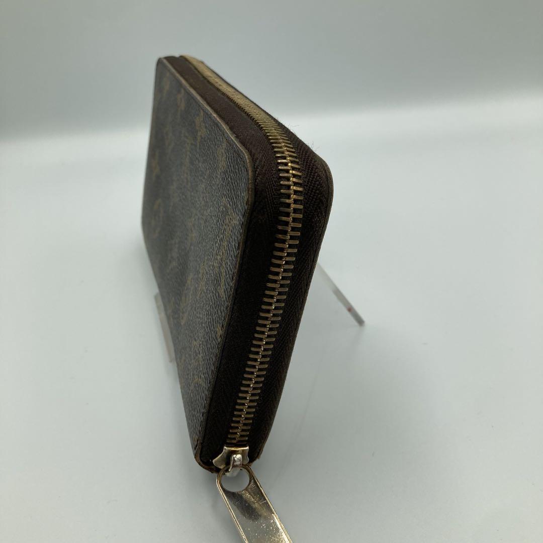 美品　ルイヴィトン　長財布　モノグラム　ラウンドジップ