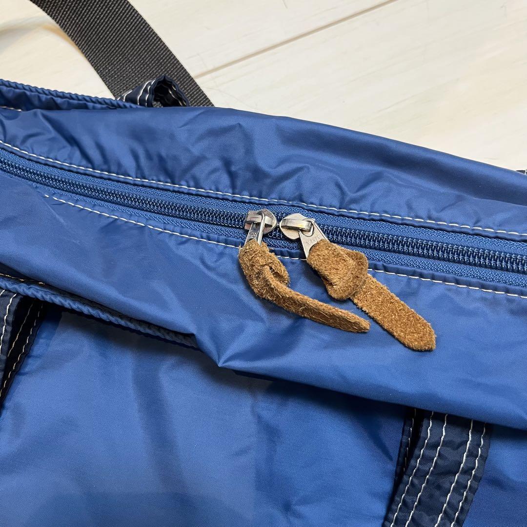 PORTER トートバッグ 青 ナイロン製 日本製