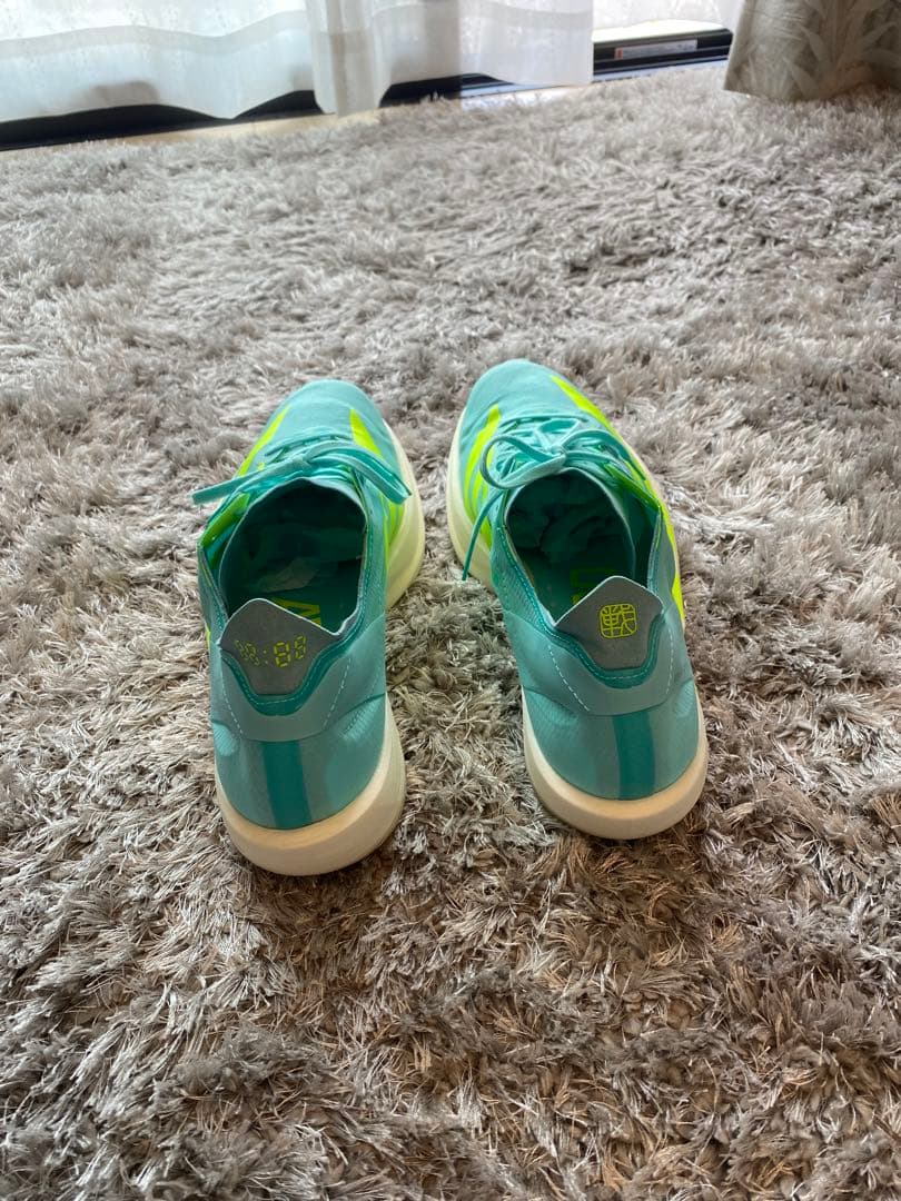 7kmのテストランで一度使いました。サイズを間違えてしまいました。