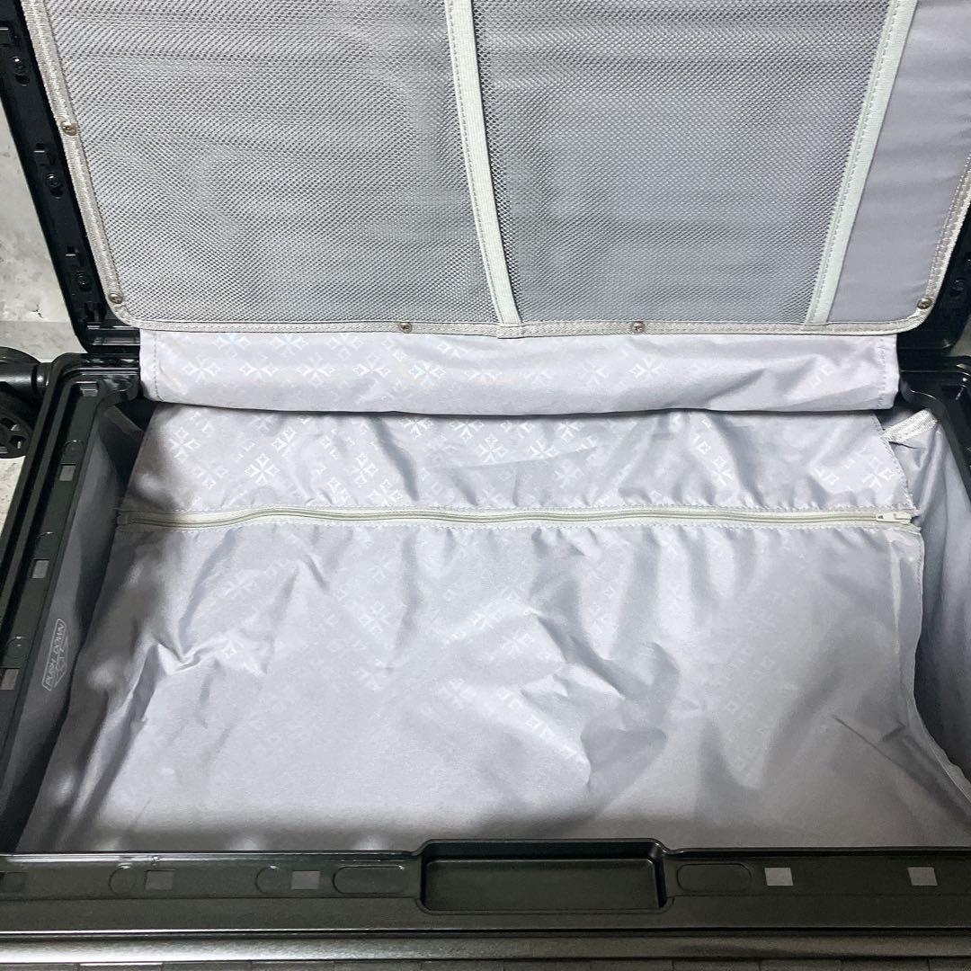 【未使用】&FLAT 折りたたみ キャリーケース 35L 四輪