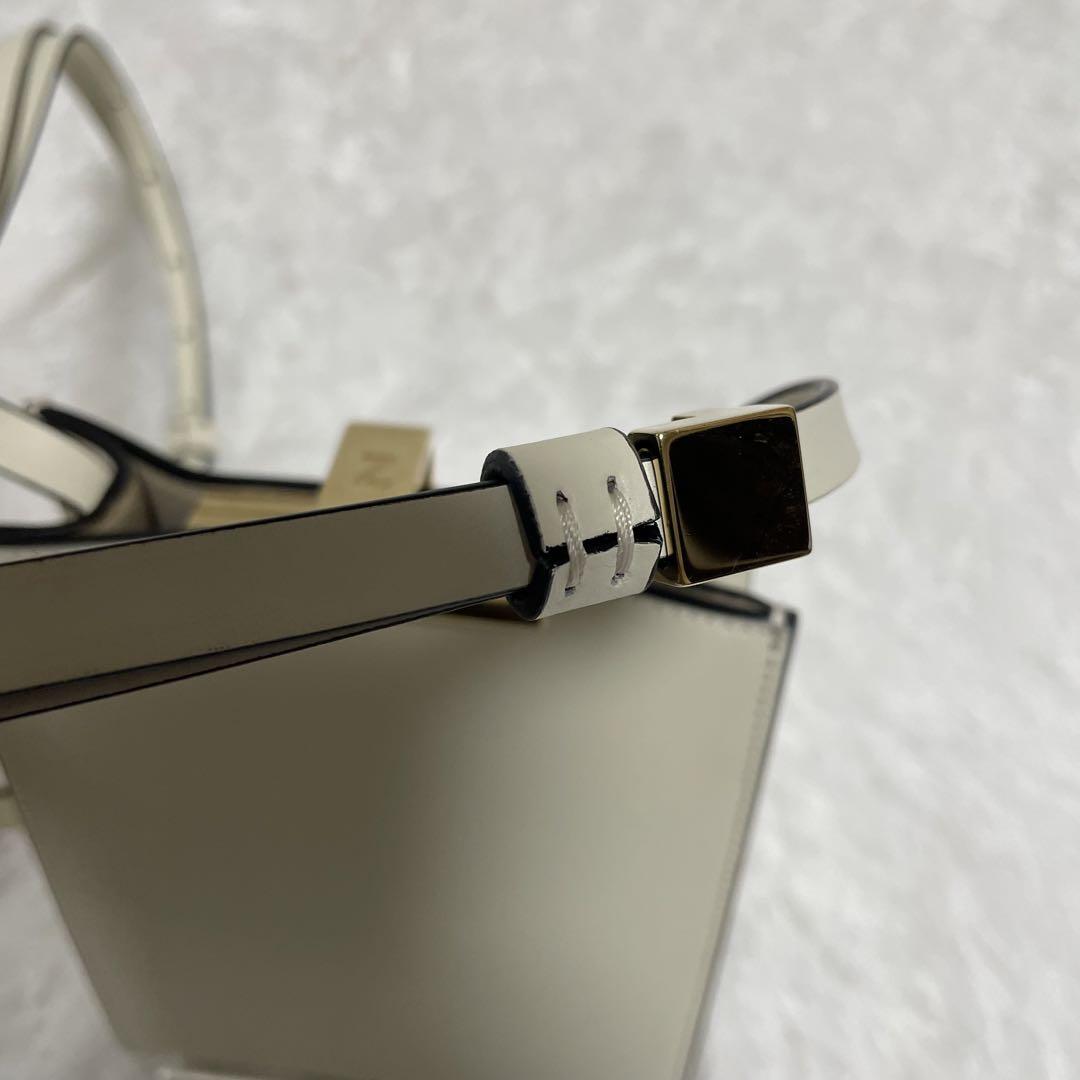 ZANCHETTI(ザンケッティ) ゼータクロスボディ バッグ アイボリー