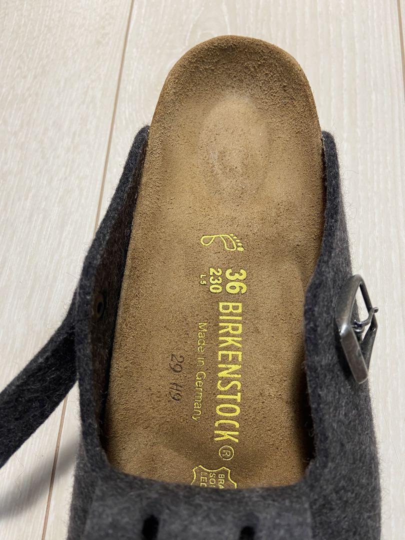 BIRKENSTOCK BOSTON ウール フェルト ボストン サボシューズ