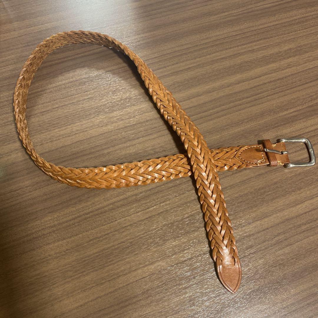 【極美品】ホワイトハウスコックス　メッシュベルト
