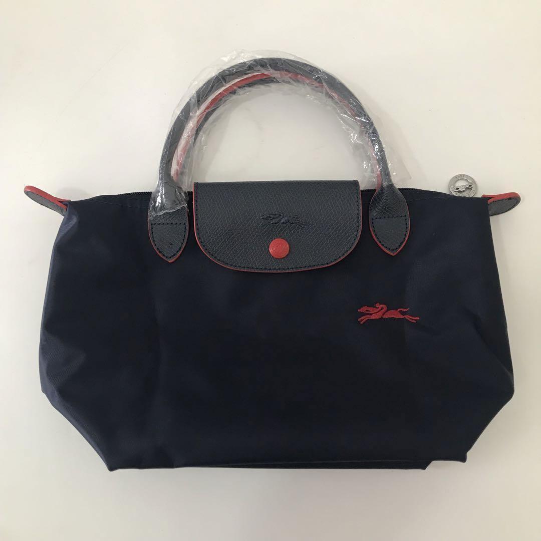 LONGCHAMP ロンシャン バッグロンシャン　ハンドバッグSサイズネイビー