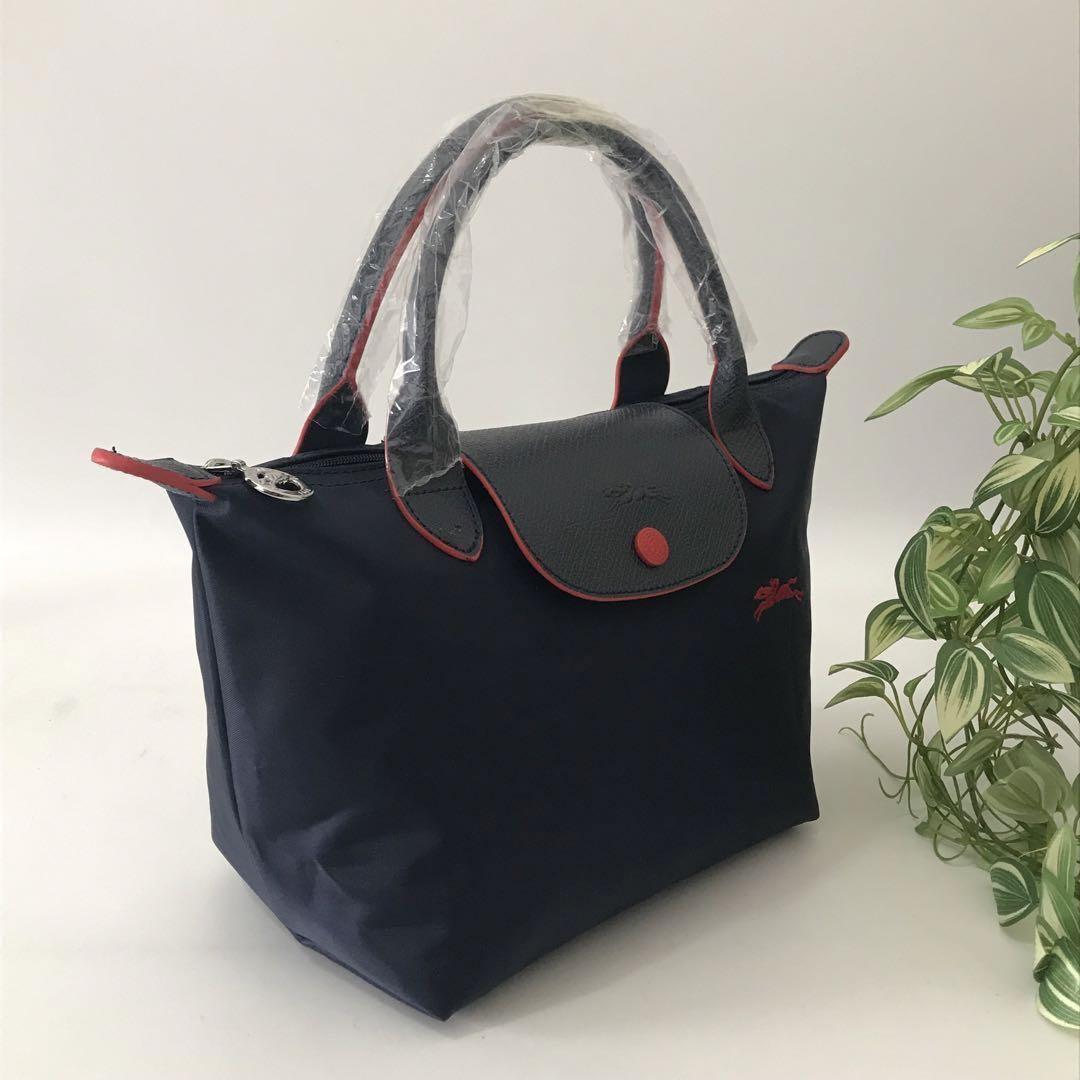 LONGCHAMP ロンシャン バッグロンシャン　ハンドバッグSサイズネイビー