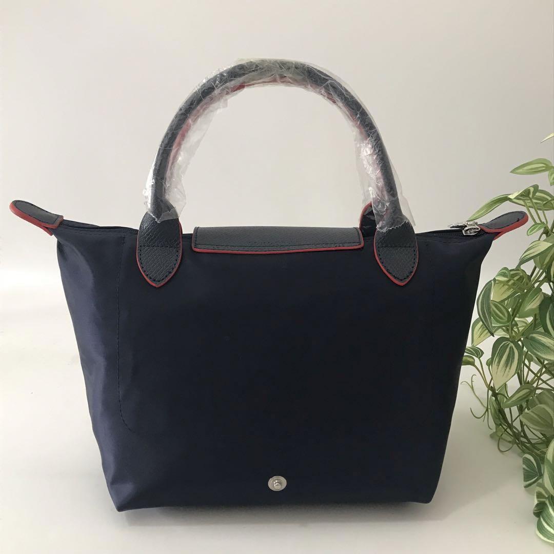 LONGCHAMP ロンシャン バッグロンシャン　ハンドバッグSサイズネイビー