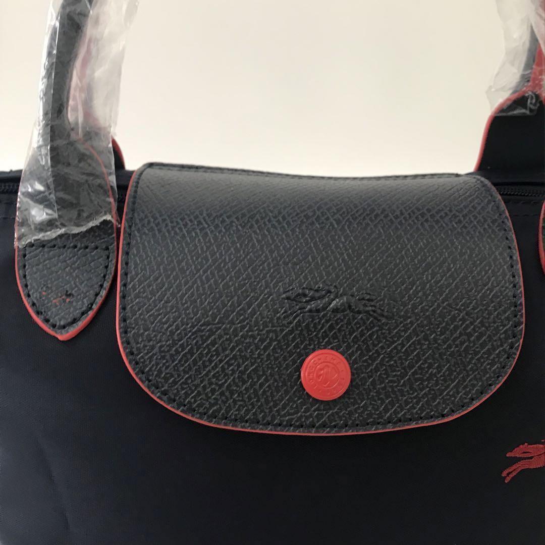 LONGCHAMP ロンシャン バッグロンシャン　ハンドバッグSサイズネイビー