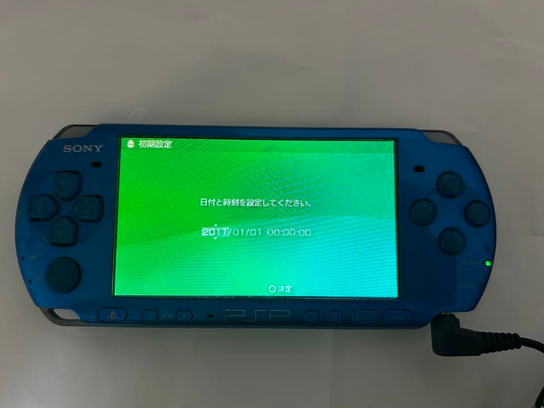 本体 ブルーACアダプター付き