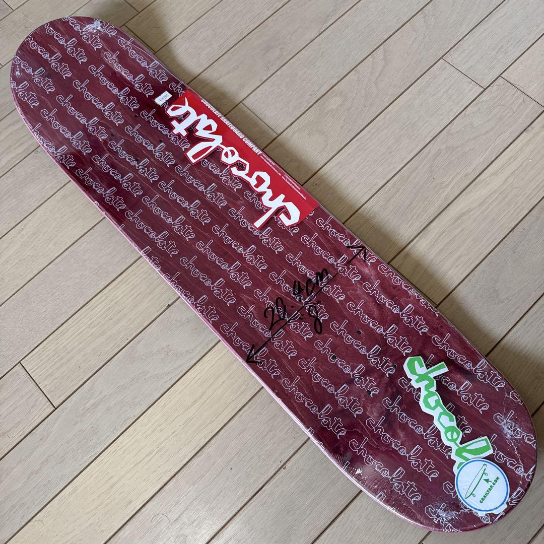 chocolate tokyo スケートボードデッキ レッド