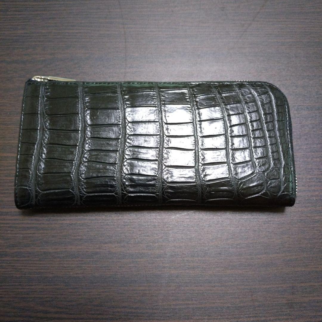 革芸人ナイルクロコダイルL字財布