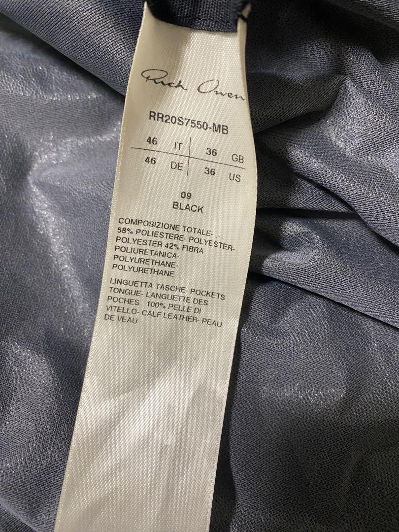 RICK OWENS BODYBUG Jump suits バウハウス 46 画像5