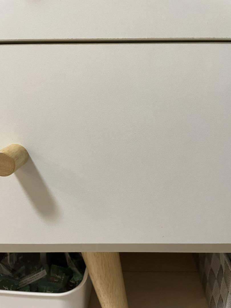 【美品】テレビボード 120cm ナチュラル　ホワイト