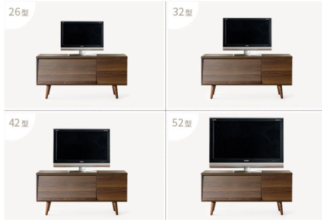 【美品】テレビボード 120cm ナチュラル　ホワイト