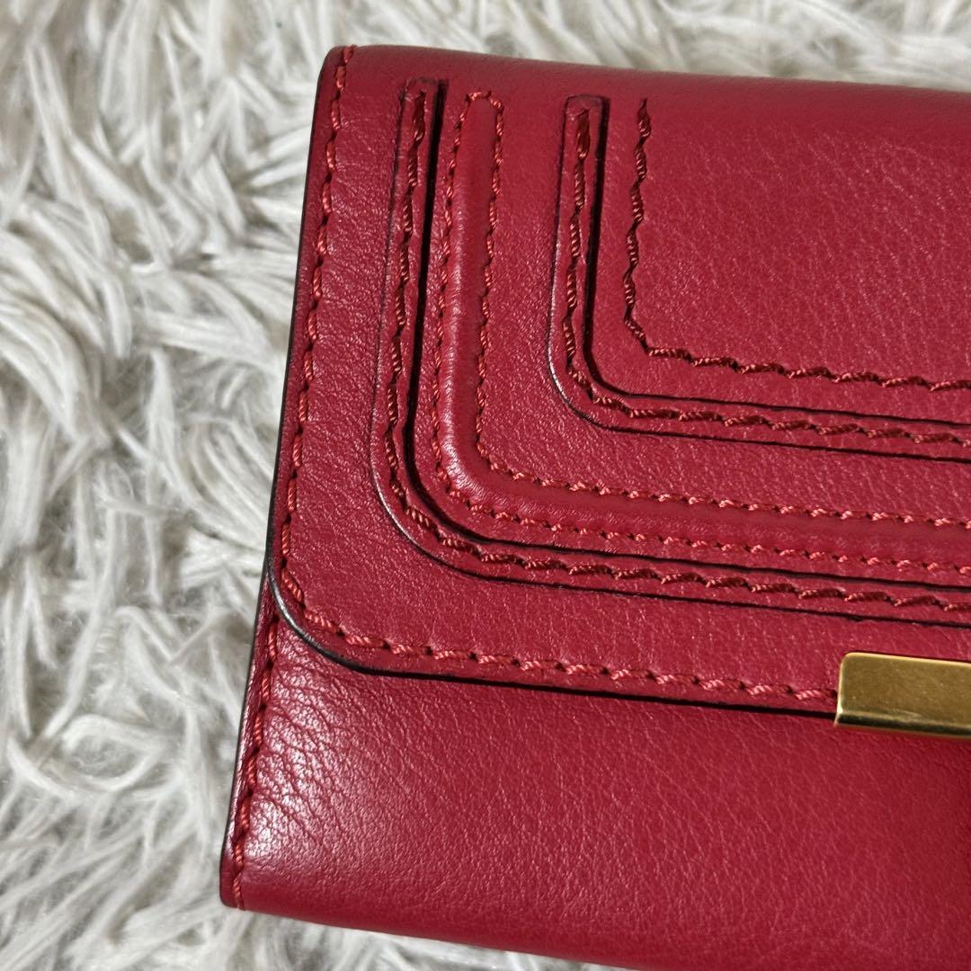 未使用級✨Chloe クロエ　ロングウォレット　MARCIE マーシー　長財布
