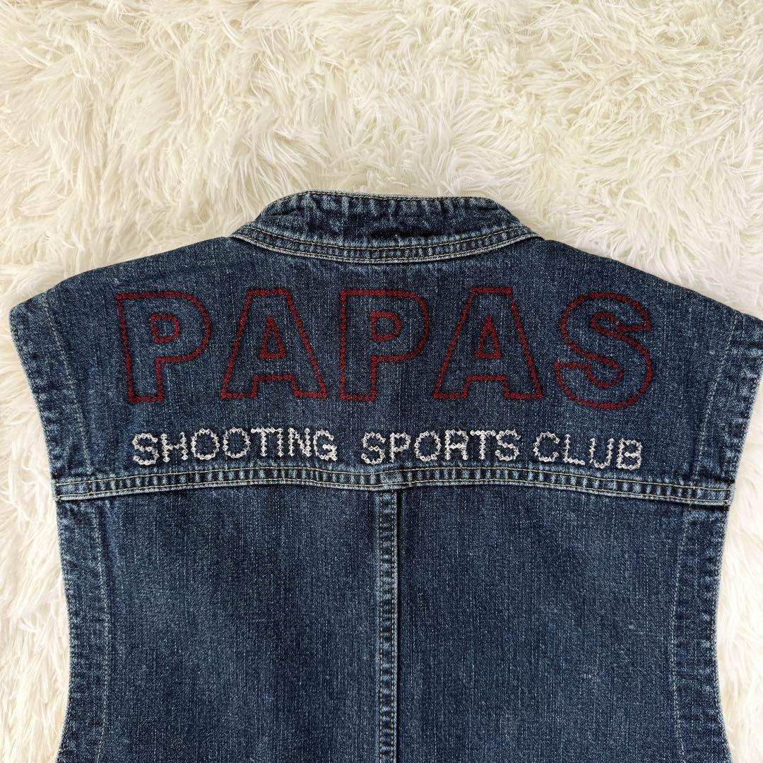 新品タグ付き PAPAS マドモアゼルノンノン デニム