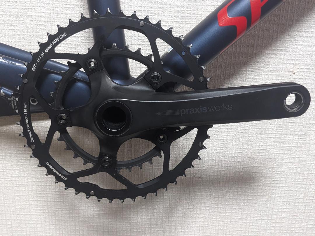 SPECIALIZEDフレーム＆PRAXIS WORKSクランク 神奈川