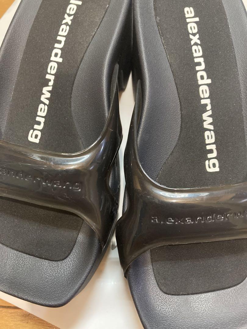 ALEXANDERWANG サンダル36 alexanderwang ブラック サンダル 36 - メルカリ