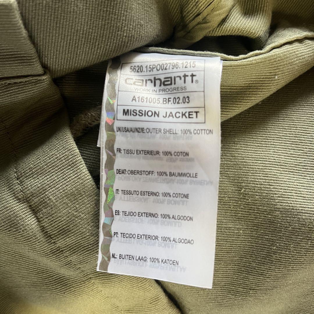 ミリタリージャケット Sサイズ　carhartt