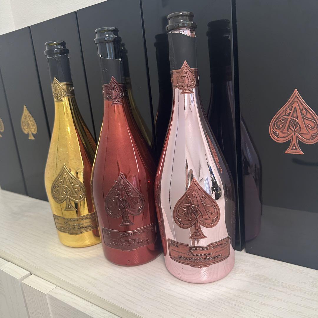 即発送可能】【即発送可能】アルマンド ケース6箱 空き瓶3本セット