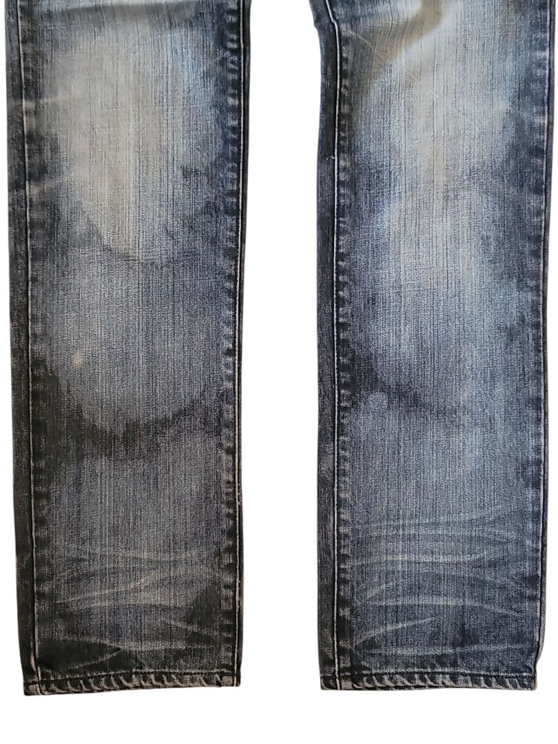 Roen × semantic design skull denim Y2K L