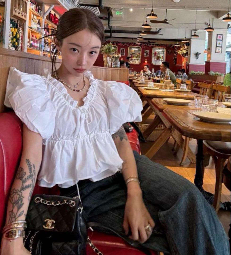 福袋安いいね半額ストア thetoe ボリュームトップス パフスリーブ cygne zara bibiy トップス