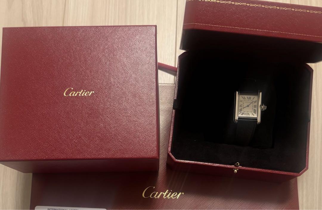 CARTIER カルティエ タンクマスト LM QZ WSTA0041 箱保証書