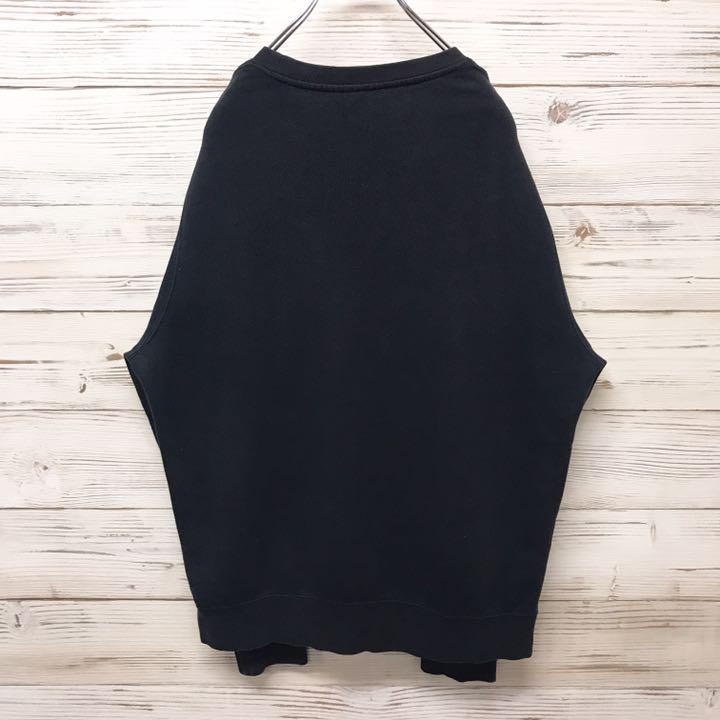 超特価安い 激レア L デカロゴ ブラック 70dGV-m53233138367 ステューシー STUSSY スウェット 格安正規店