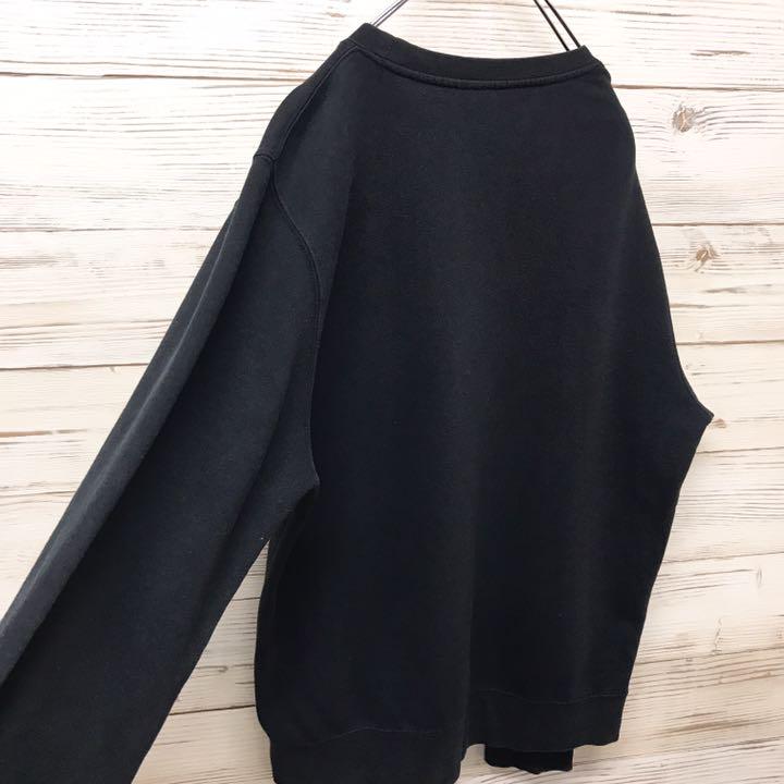 超特価安い 激レア L デカロゴ ブラック 70dGV-m53233138367 ステューシー STUSSY スウェット 格安正規店