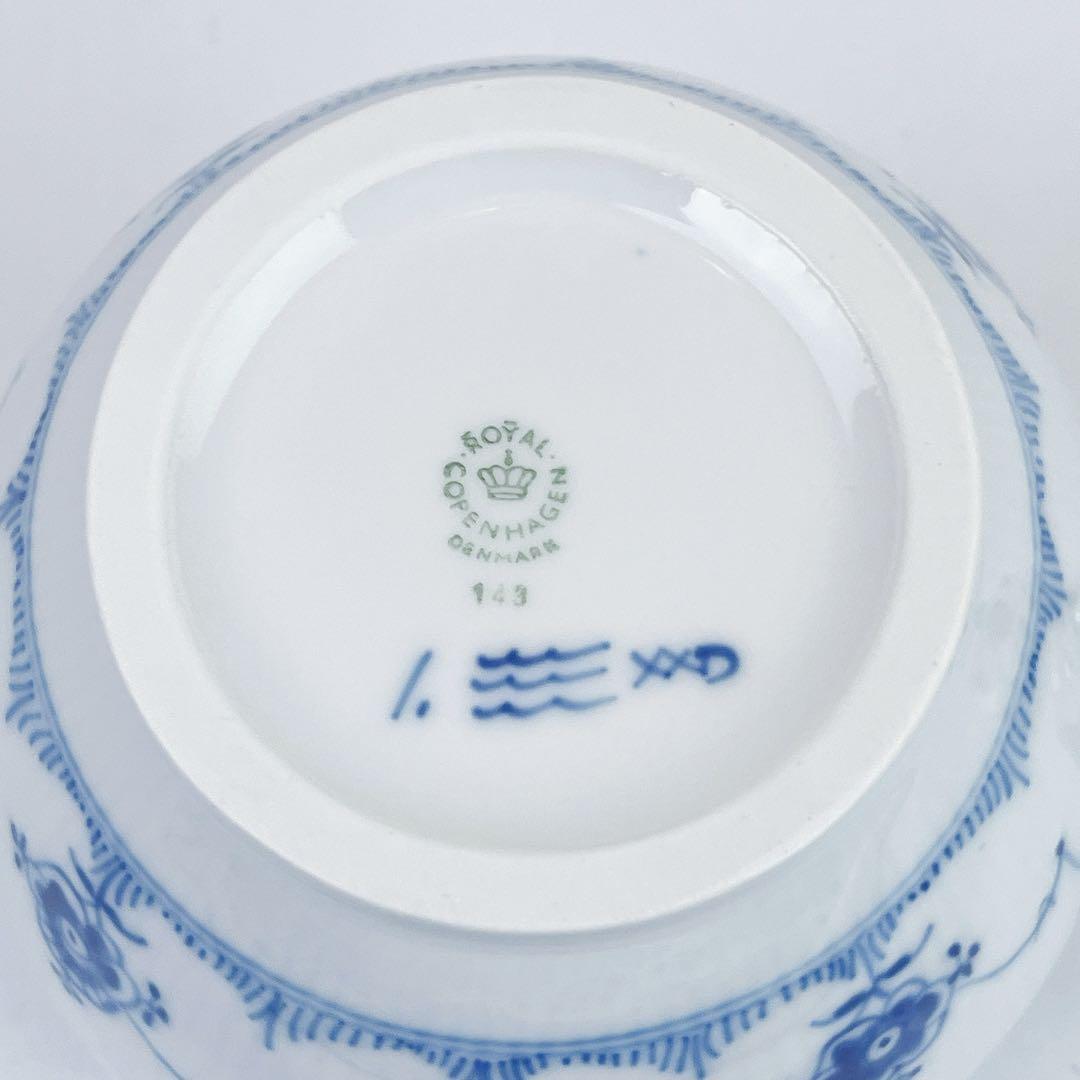 ☆美品☆箱付☆希少☆ロイヤルコペンハーゲン ハーフレース ティーポット☆ 画像9