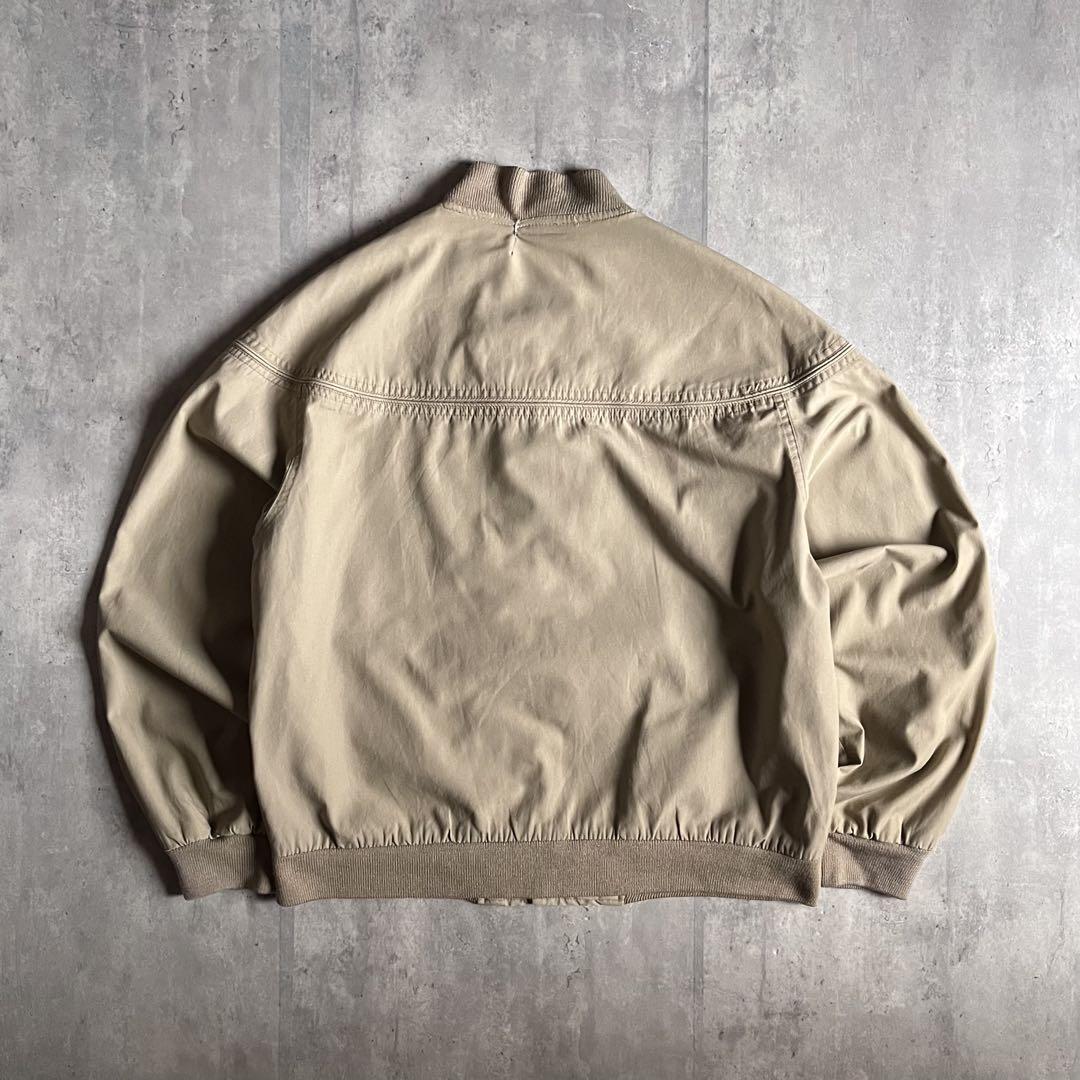 【90s vintage】ダービージャケット　ブルゾン　短丈　クウェート製　古着