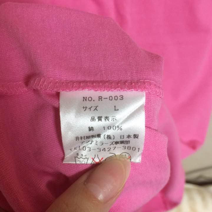 【稀少品】アンナミラーズ Tシャツ ピンク L 稀少品】アンナミラーズ Tシャツ ピンク L