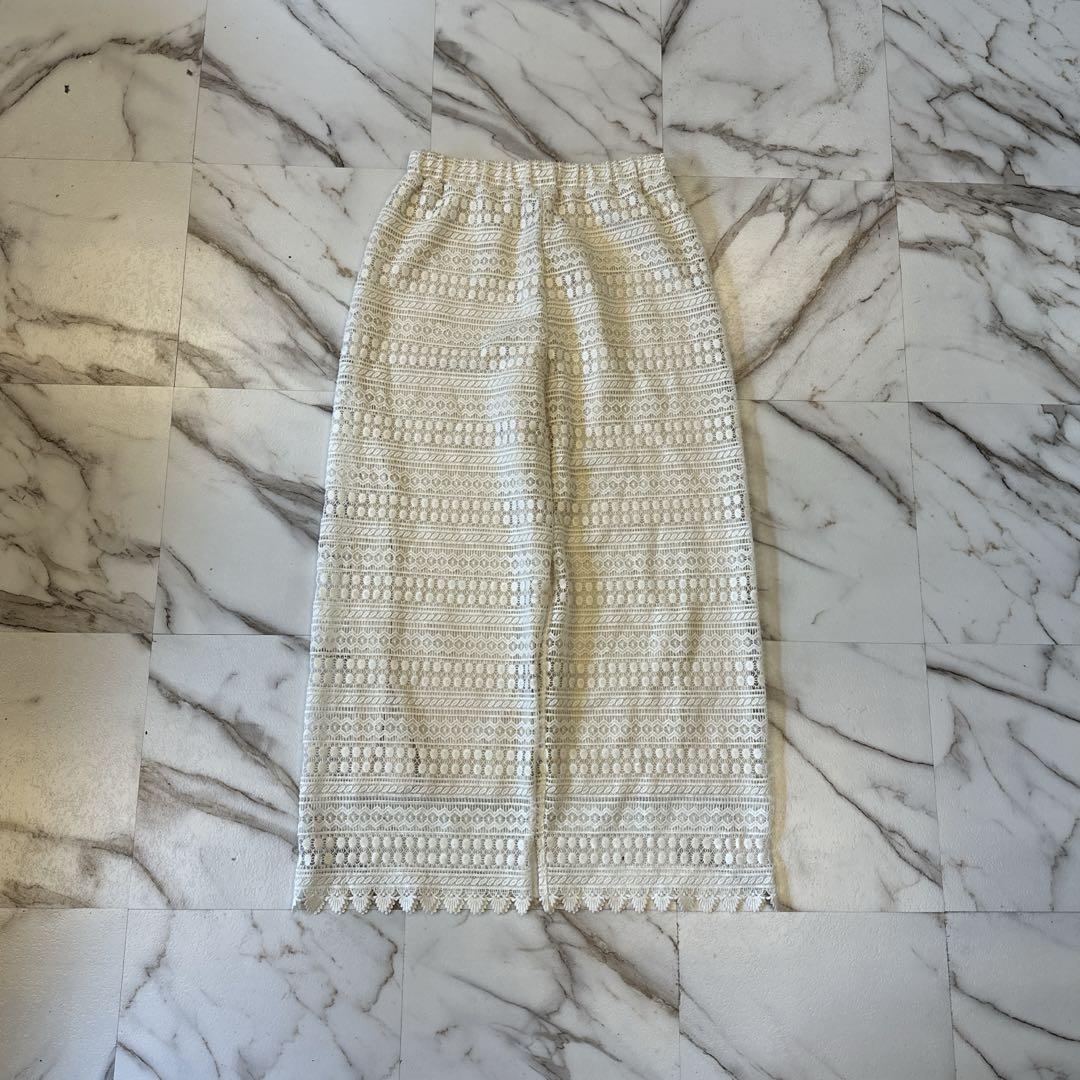 00's vintage ギミック メッシュ パンツ アシンメトリー y2k