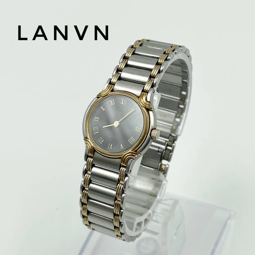 ☆美品☆ LANVIN ランバン 腕時計 クォーツ レディース - メルカリ