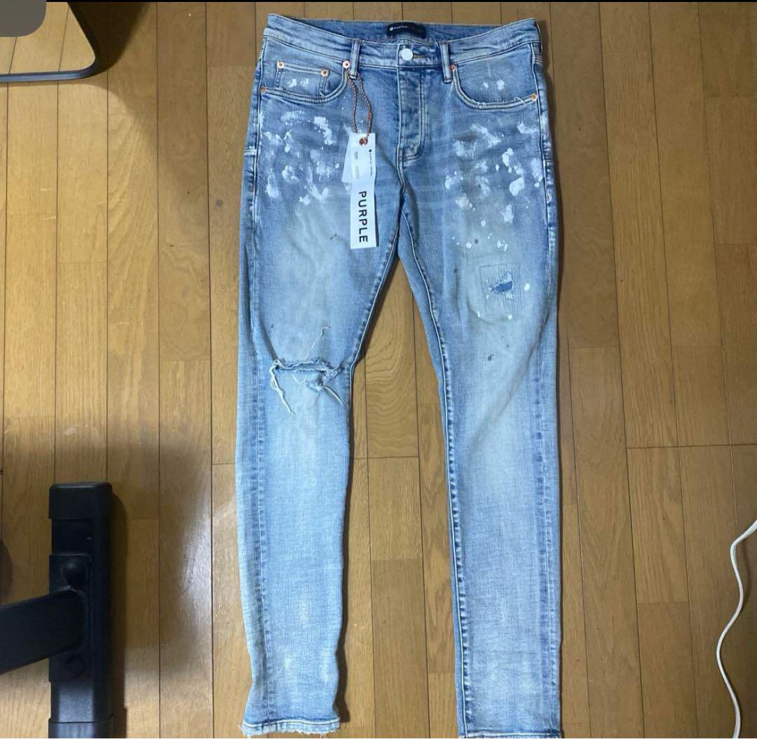 purple brand P001 スキニージーンズ　購入履歴あり