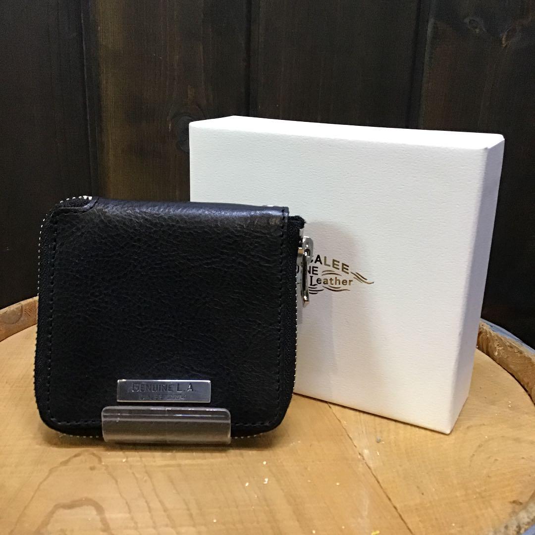 CALEE ラウンドジップショートウォレット 倉 CALEE ラウンドジップショートウォレット 倉