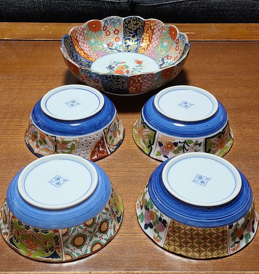 有田焼 - 有田焼 清秀窯 絵変わり 古伊万里 カップ＆ソーサー 5