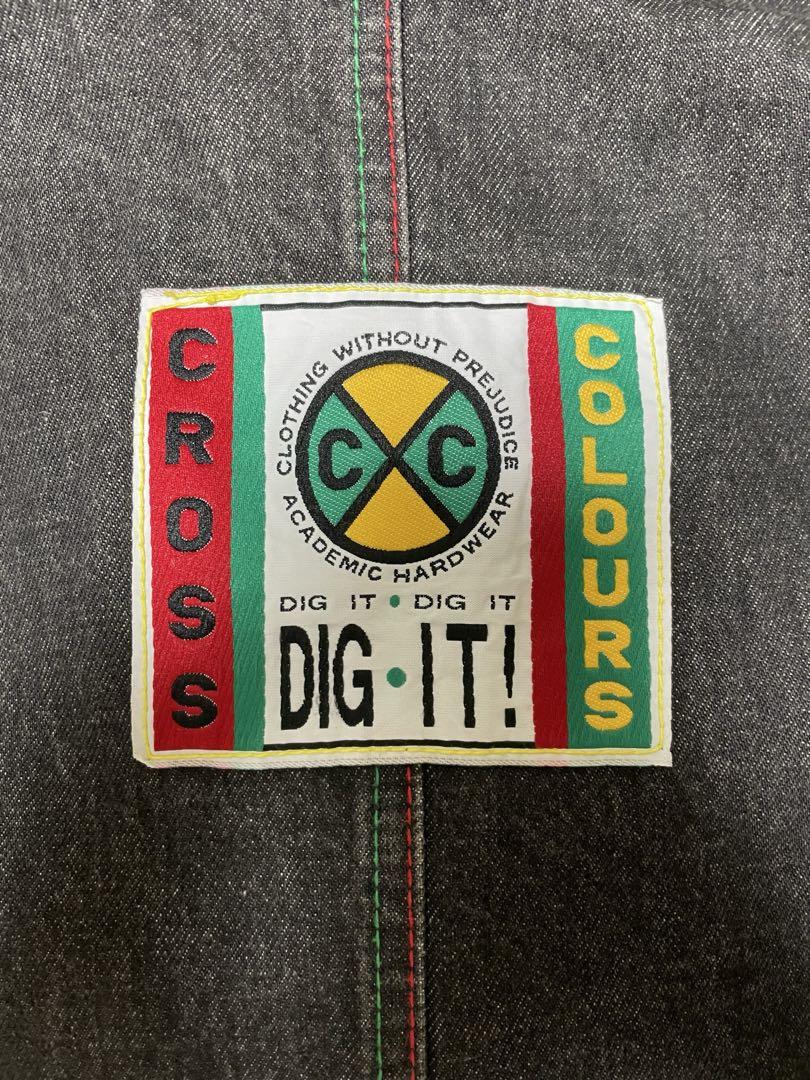最終値引き 90's USA製 CROSS COLOURS クロスカラーズ デニム