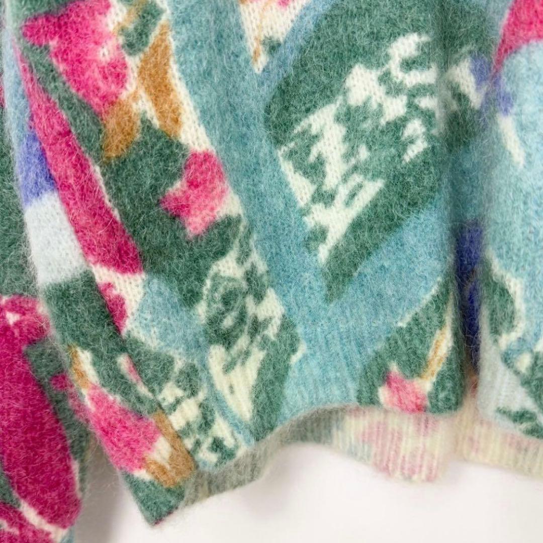 ご専用】LA MAILLE SEZANE セザンヌ 花柄 キッドモヘアニット - メルカリ